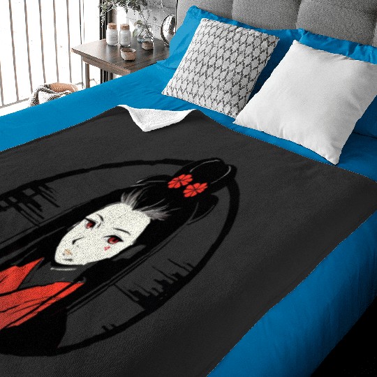 Iroh Tea Shop Sticker: Disney Mulan Anime Mushu, Mulan and Mushu Baby Blankets