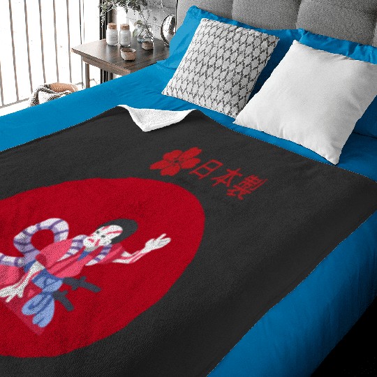 Japanese Dragon  1: Disney Mulan Anime Mushu, Mulan and Mushu Baby Blankets