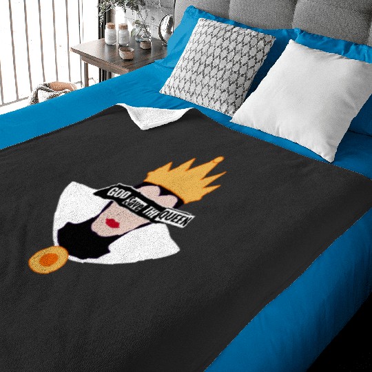 God save the Evil Queen   SALE!! : Disney Villains Maleficent , Maleficent Gift S-5XL Baby Blankets