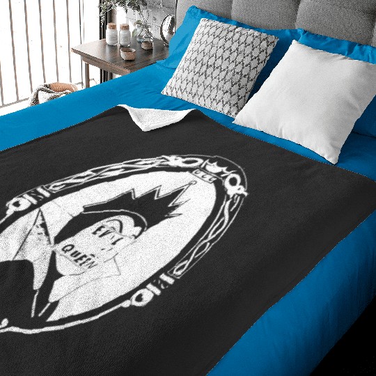 Evil Queen Punk Cover (Black t-shirt)   SALE!! : Disney Villains Maleficent , Maleficent Gift S-5XL Baby Blankets