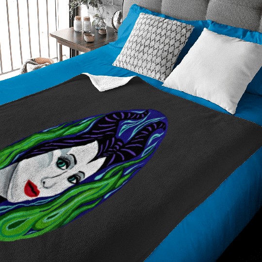 Maleficent Fan Art   SALE!! : Disney Villains Maleficent , Maleficent Gift S-5XL Baby Blankets