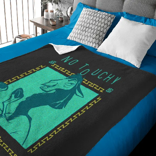 disney emperors new groove llama no touchy Baby Blankets