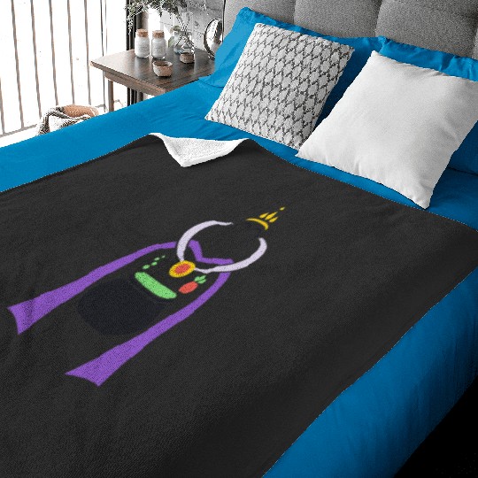 Poison Apple Queen - Czech Folk Art   SALE!! : Disney Villains Maleficent , Maleficent Gift S-5XL Baby Blankets