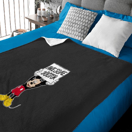 Mouse Awesome Doctor   : Mickey Disney Christmas, Disney Christmas Baby Blankets