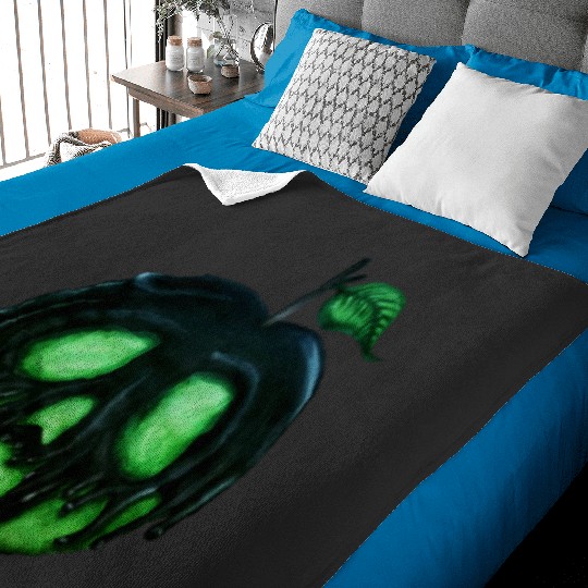 Poison Apple (Hand Drawn)   SALE!! : Disney Villains Maleficent , Maleficent Gift S-5XL Baby Blankets
