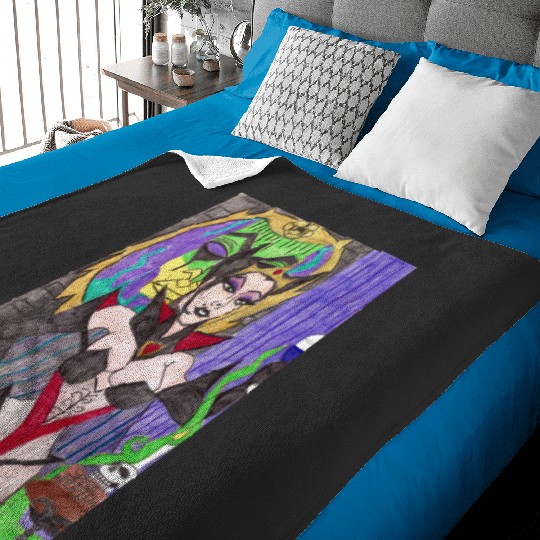 Evil Queen drawing   SALE!! : Disney Villains Maleficent , Maleficent Gift S-5XL Baby Blankets