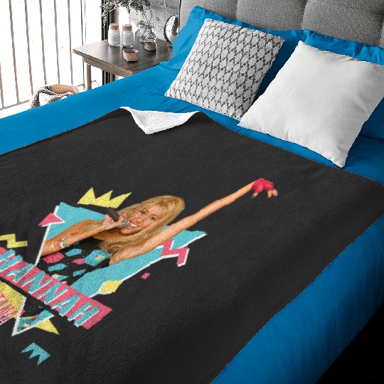 disney hannah montana 90s Baby Blankets