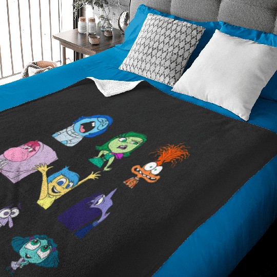Disney Pixar Inside Out 2 Today I Feel... Emotions Panels Baby Blankets
