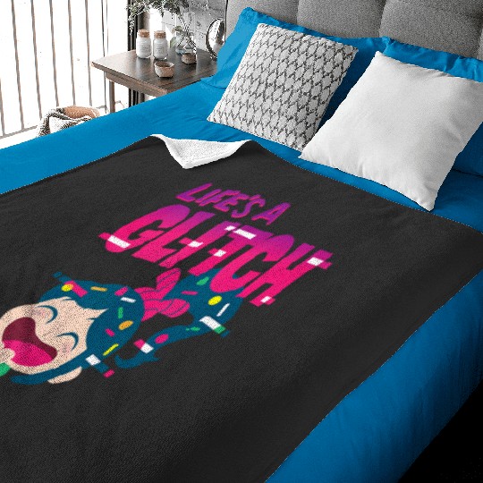 Disney Ralph Breaks the Internet Vanellope Glitch Tank Top Baby Blankets