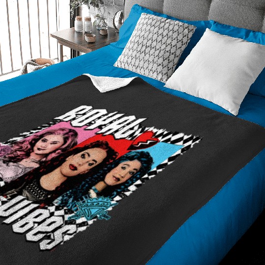 Disney Descendants 4 The Rise of Red Trio Royal Vibes Baby Blankets