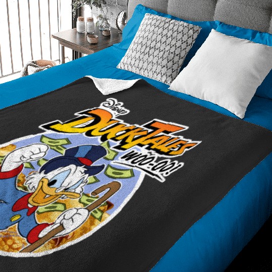 Disney Ducktales Classic Uncle Scrooge Woo-Oo Baby Blankets