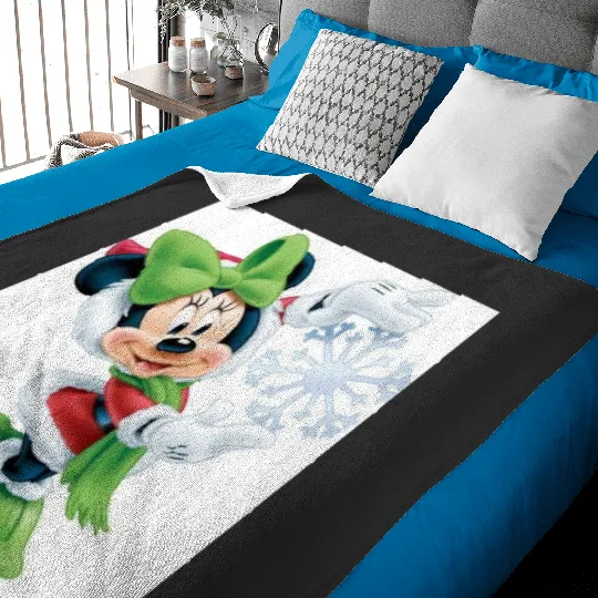 Discover Miney mouse  : Mickey Disney Christmas, Disney Christmas Baby Blankets