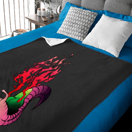 Snail toxic cartoon comic graphics   SALE!! : Disney Villains Maleficent , Maleficent Gift S-5XL Baby Blankets