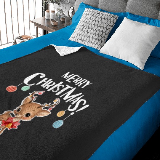 Discover Merry Christmas Cute Reindeer T-shirt  : Mickey Disney Christmas, Disney Christmas Baby Blankets