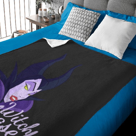 Witch Please! - Halloween Maleficent   SALE!! : Disney Villains Maleficent , Maleficent Gift S-5XL Baby Blankets