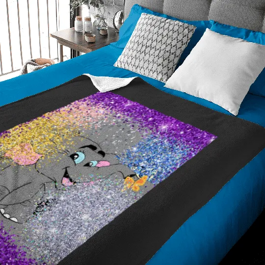 Discover Glittery Ba: Disney Elephant Dumbo, Dumbo Baby Blankets