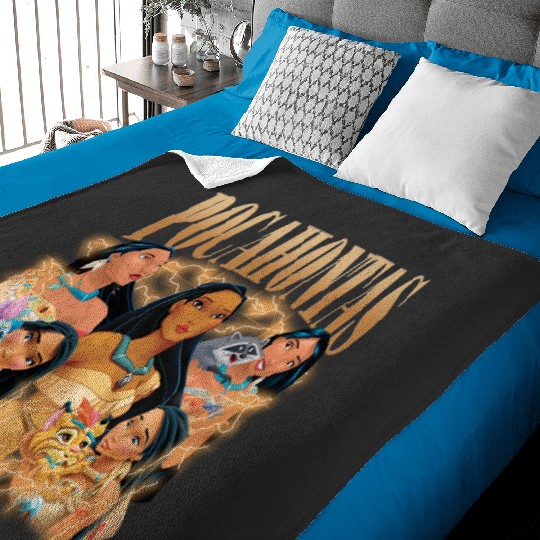 Disney Pocahontas Princess Homage Baby Blankets, Disney Princess