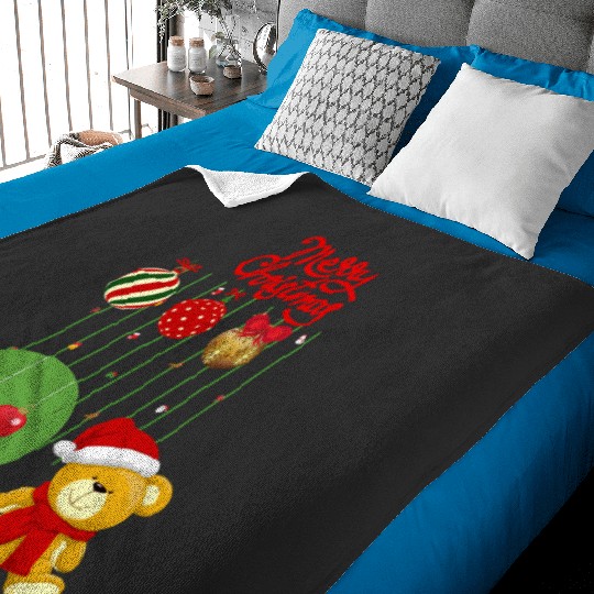 Discover Cute Bear Merry Christmas  : Mickey Disney Christmas, Disney Christmas Baby Blankets