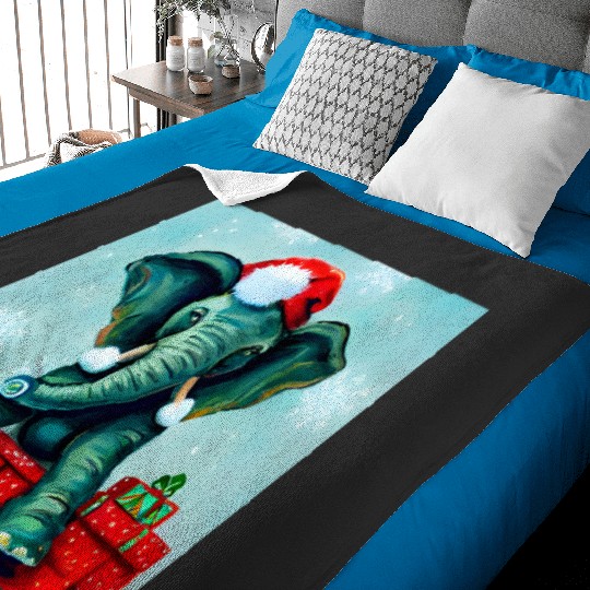 Discover Christmas Elephant Sticker10, Disney Elephant Dumbo Christmas , Dumbo Christmas Baby Blankets