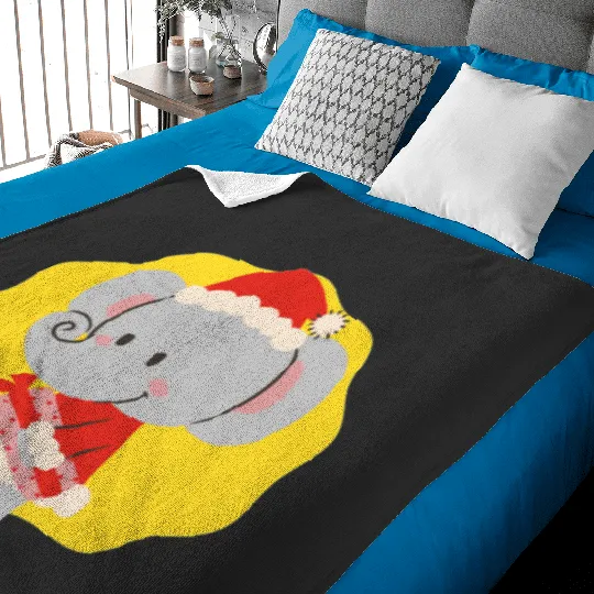 Discover Christmas Elephant Sticker6, Disney Elephant Dumbo Christmas , Dumbo Christmas Baby Blankets