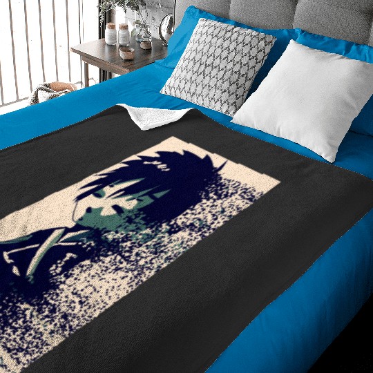 Samurai Jack and Ashi  : Disney Mulan Anime Mushu, Mulan and Mushu Baby Blankets