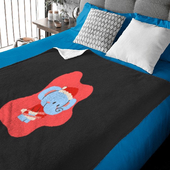 Discover Merry Christmas Elephants Premium , Disney Elephant Dumbo Christmas , Dumbo Christmas Baby Blankets