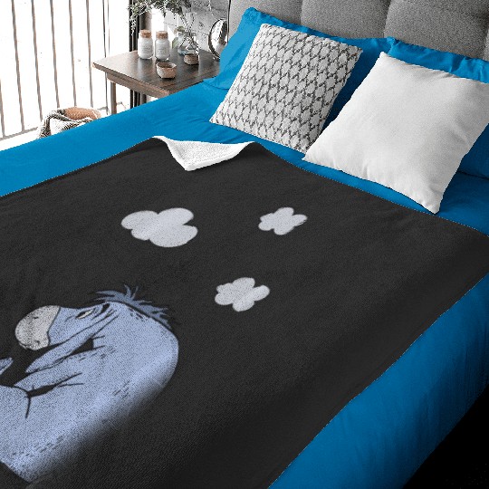 Discover Disney Winnie The Pooh Eeyore In The Clouds Baby Blankets