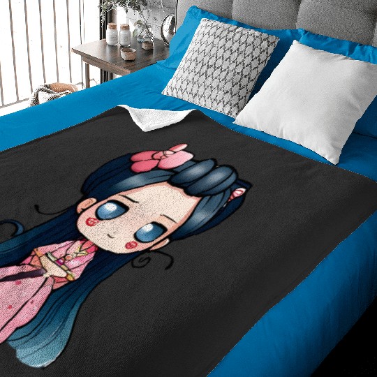 Fight Like A Magical Girl  1: Disney Mulan Anime Mushu, Mulan and Mushu Baby Blankets