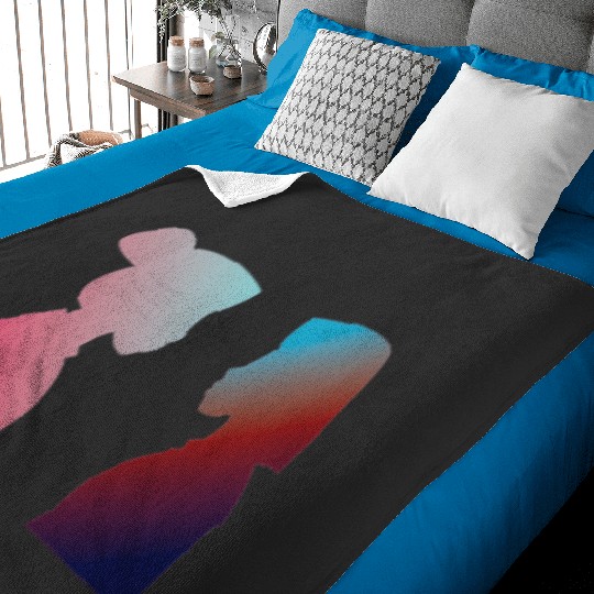 warrior princess 01 Sticker: Disney Mulan Anime Mushu, Mulan and Mushu Baby Blankets