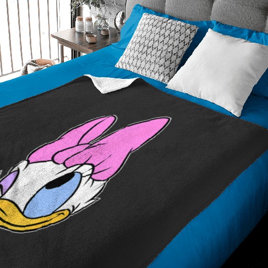 Discover Disney Mickey And Friends Daisy Big Face Baby Blankets