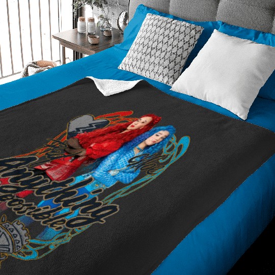 Discover Disney Descendants Red Chloe Anything Is Possible Chest Logo Baby Blankets
