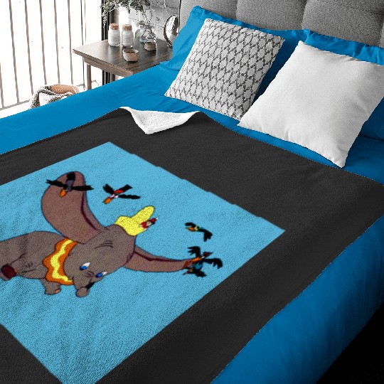 Discover Dumbo takes a trip in the air ... Graphic  Dress: Disney Elephant Dumbo, Dumbo Baby Blankets