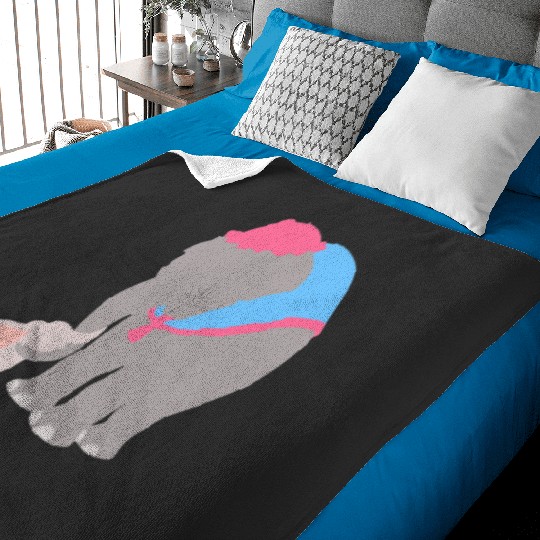 Discover Mother and Ba: Disney Elephant Dumbo, Dumbo Baby Blankets