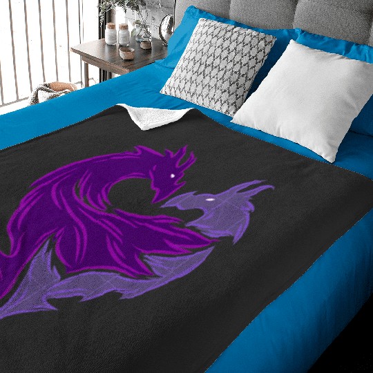 Descendants 2 Mal Dragon Premium   SALE!! : Disney Villains Maleficent , Maleficent Gift S-5XL Baby Blankets