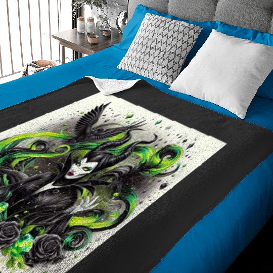Discover Art Mal 1.0   SALE!! : Disney Villains Maleficent , Maleficent Gift S-5XL Baby Blankets