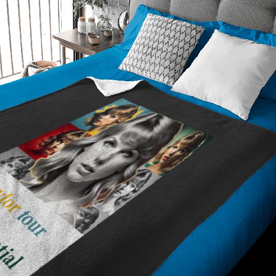 Discover Music Vintage Christmas Tour Halloween Concert  48 , Vintage Taylor Reputation , Taylor Gift S - 5XL |  Taylor Beautiful Baby Blankets
