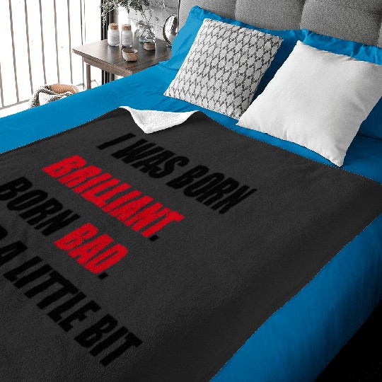Cruella Movie Quote   SALE!! : Disney Villains Maleficent , Maleficent Gift S-5XL Baby Blankets