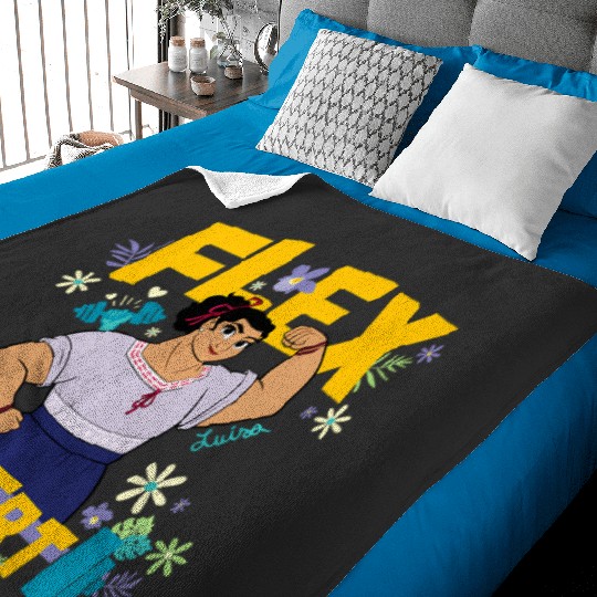 Discover Disney Encanto Luisa Flex Alert Baby Blankets