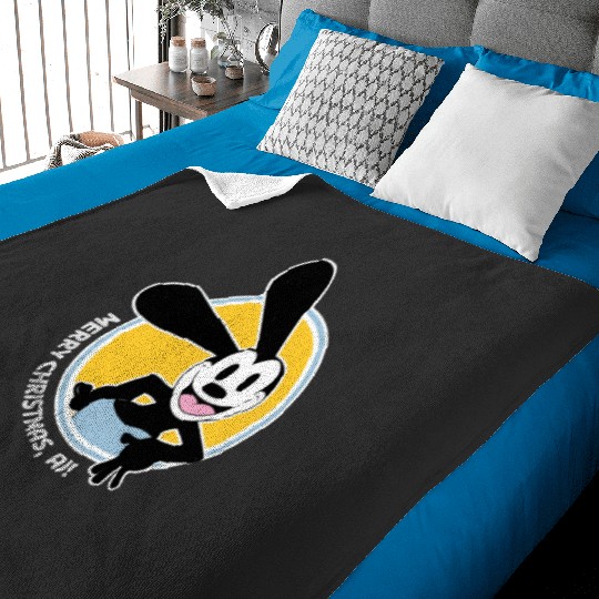 Oswald The Lucky Rabbit  Guys Hanging Porcelain Ornament I Love This Round Round For Men Christmas Tree  : Mickey Disney Christmas, Disney Christmas Baby Blankets