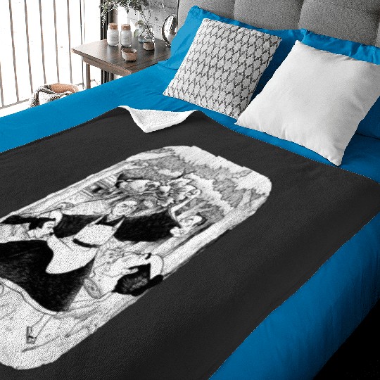 Nanami Yasuri Katanagatari Sticker: Disney Mulan Anime Mushu, Mulan and Mushu Baby Blankets