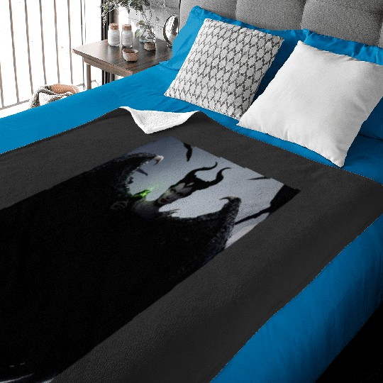 Maleficent I would warn you   SALE!! : Disney Villains Maleficent , Maleficent Gift S-5XL Baby Blankets