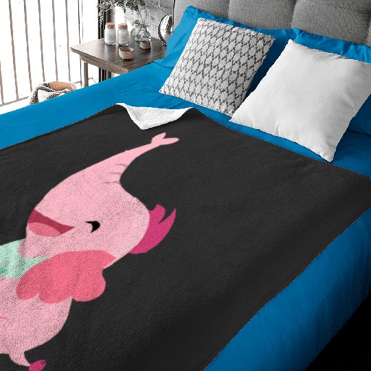 Discover Cute Pink Elephant Sticker: Disney Elephant Dumbo, Dumbo Baby Blankets