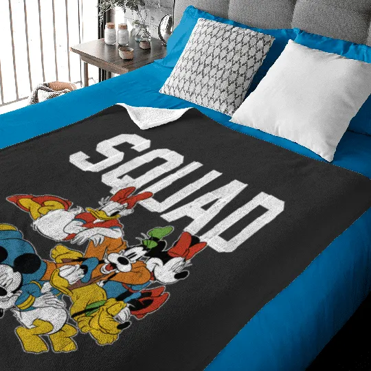 Discover Disney Mickey Mouse And Friends Squad Baby Blankets