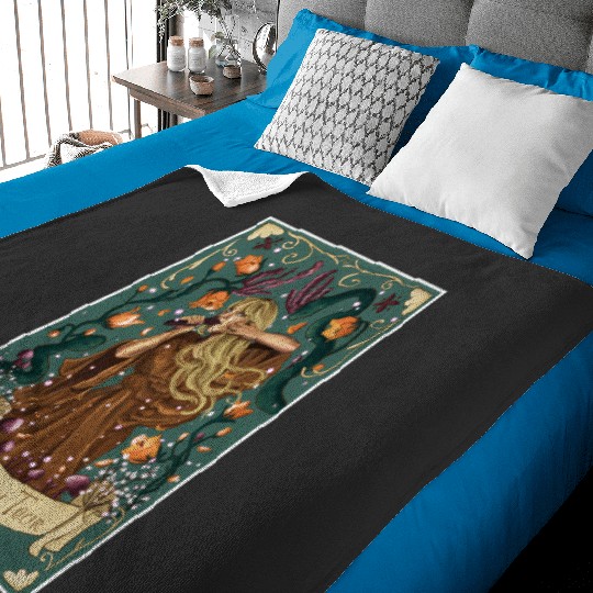Discover Taylor Tarot Card Baby Blankets