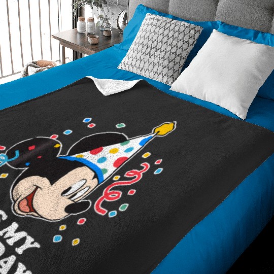Discover Disney Mickey Mouse Its My Birthday Baby Blankets