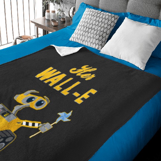 Disney Pixar Wall-E Her Wall-E Couples Baby Blankets