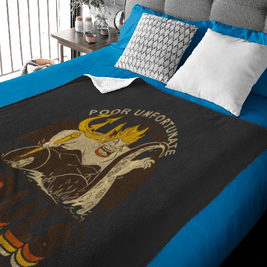 Discover Disney Villains Ursula Poor Unfortunate Souls Retro Baby Blankets