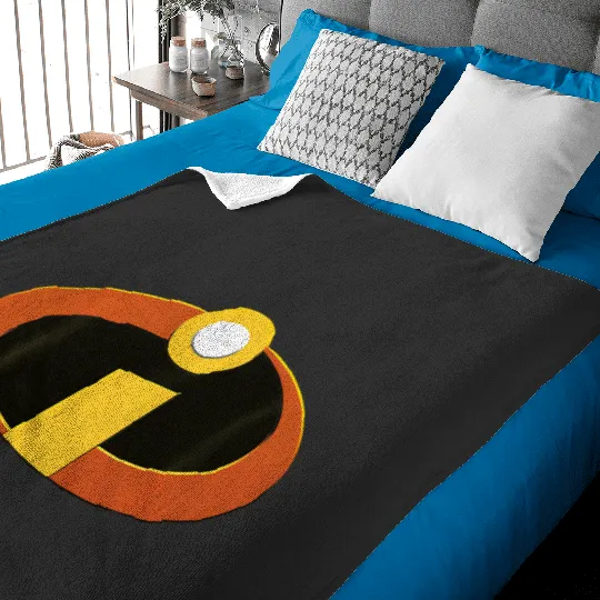 Disney Pixar Incredibles Movie Logo Baby Blankets