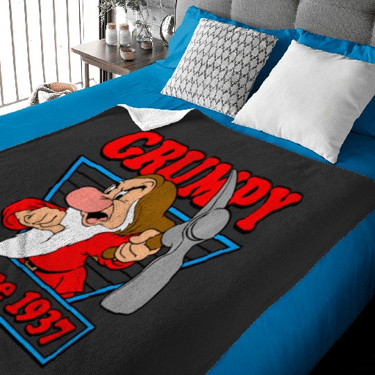 Discover Disney Snow White Grumpy Since 1937 Triangle Baby Blankets