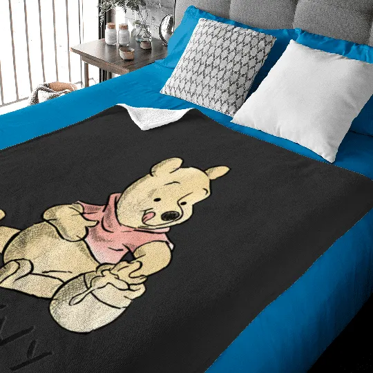 Discover Disney Winnie The Pooh Hunny Baby Blankets
